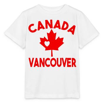 Kanada Vancouver - Stanley/Stella Kinder T-Shirt MINI CREATOR  - Weiß - Vorne - Maike (125cm)