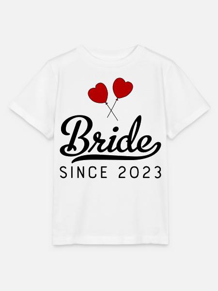 Braut seit 2023 - Stanley/Stella Kinder T-Shirt MINI CREATOR - Weiß