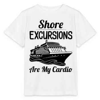 Drôle de croisière Bateau de croisière Bateau de croisière - T-shirt bio MINI CREATOR Stanley/Stella Enfant - blanc - Devant - Maike (125cm)