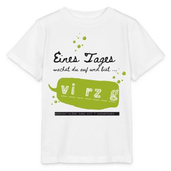 Vierzigster Geburtstag - Stanley/Stella Kinder T-Shirt MINI CREATOR  - Weiß - Vorne - Maike (125cm)