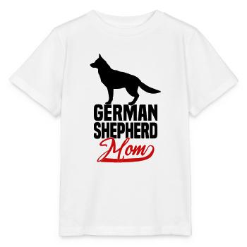 German Shepherd Mom - Stanley/Stella MINI CREATOR Kids’ T-Shirt - white - Front - Maike (125cm)