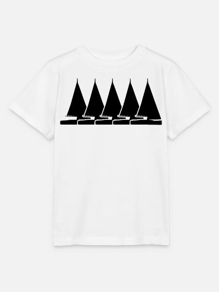 Segelboote - Stanley/Stella Kinder T-Shirt MINI CREATOR - Weiß