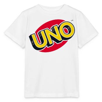 UNO Logo Classique - T-shirt bio MINI CREATOR Stanley/Stella Enfant - blanc - Devant - Maike (125cm)