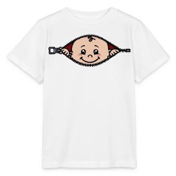 Baby Pregnancy Pregnant Baby bump mother - Stanley/Stella MINI CREATOR Kids’ T-Shirt - white - Front - Maike (125cm)