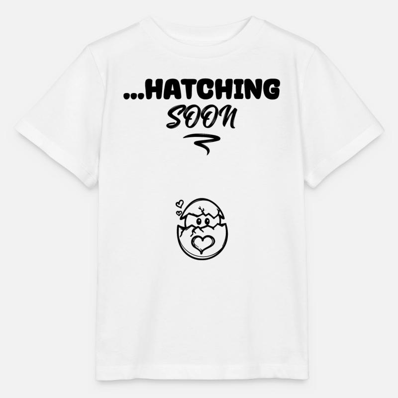 Baby Baby Bump Statement Grossesse Enceinte - T-shirt bio MINI CREATOR Stanley/Stella Enfant - blanc