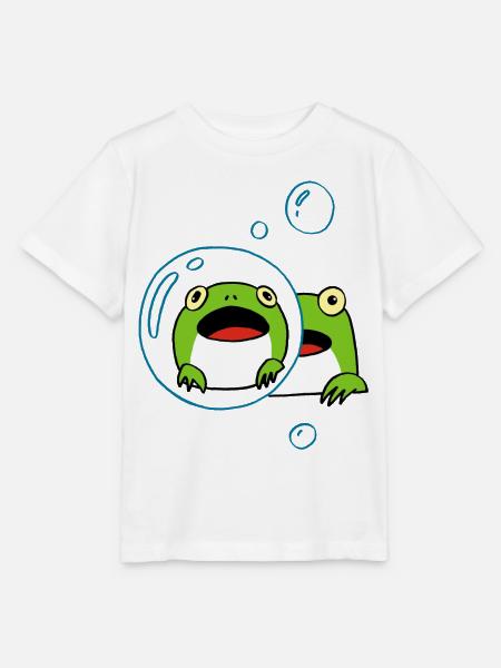 Kawaii Frosch - Stanley/Stella Kinder T-Shirt MINI CREATOR - Weiß