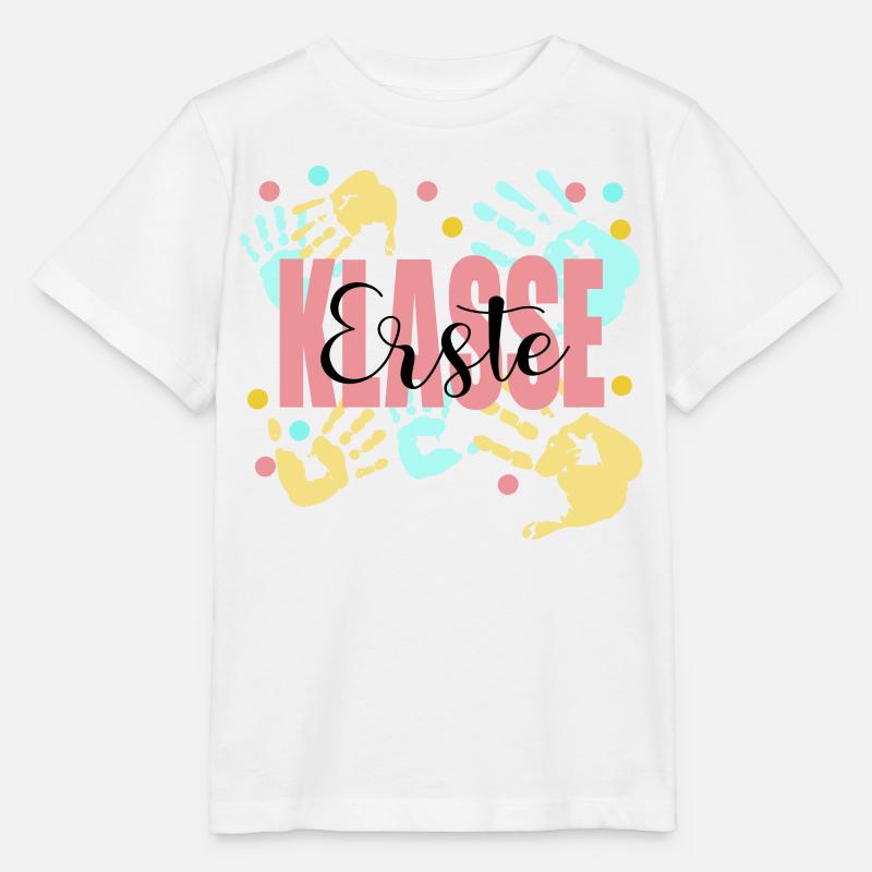 First Class Hands - Stanley/Stella MINI CREATOR Kids’ T-Shirt - white