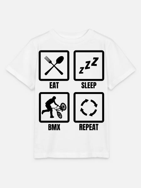 BMX Zeitplan - Stanley/Stella Kinder T-Shirt MINI CREATOR - Weiß