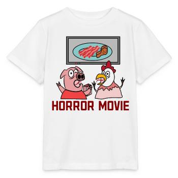 Dvd Evening Movies Binge Watching Statement Series - T-shirt bio MINI CREATOR Stanley/Stella Enfant - blanc - Devant - Maike (125cm)
