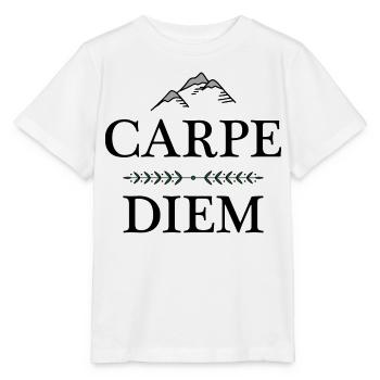 Carpe Diem - Stanley/Stella Kinder T-Shirt MINI CREATOR  - Weiß - Vorne - Maike (125cm)