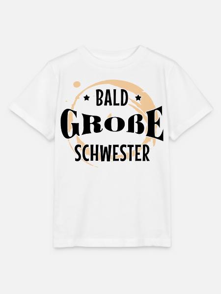 Geschwisterliebe Sis Statement Großer Bruder - Stanley/Stella Kinder T-Shirt MINI CREATOR  - Weiß