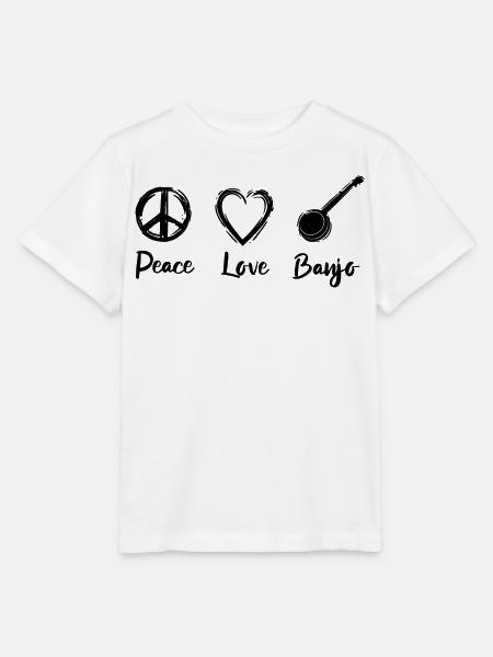 Banjo Liebe - Stanley/Stella Kinder T-Shirt MINI CREATOR  - Weiß