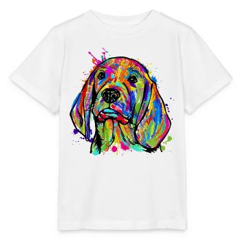 Favorite Animal Pets Dog Cuddly Pet Pet - Stanley/Stella MINI CREATOR Kids’ T-Shirt - white - Front - Maike (125cm)