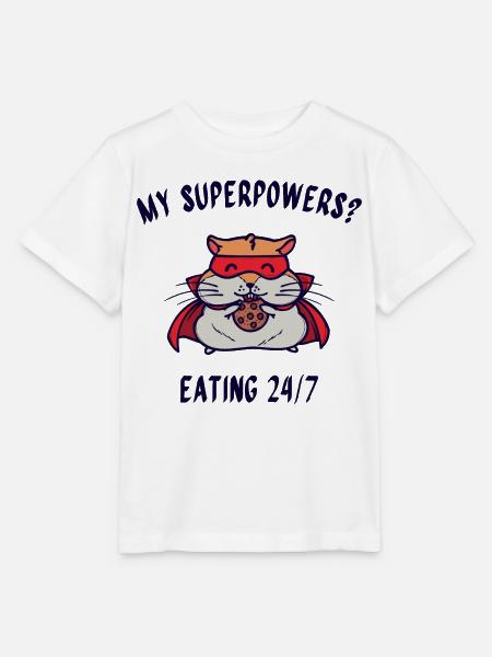 Haustiere Hamster Statement Lieblingstier Tiere - Stanley/Stella Kinder T-Shirt MINI CREATOR  - Weiß