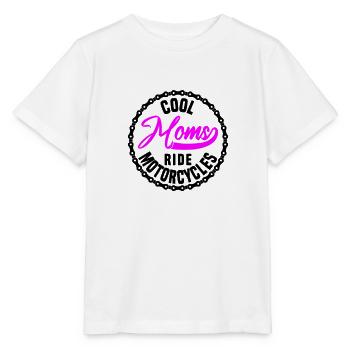 Les mamans cool font de la moto - T-shirt bio MINI CREATOR Stanley/Stella Enfant - blanc - Devant - Maike (125cm)