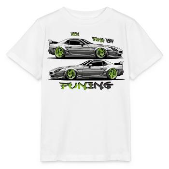 Mon truc, c’est le tuning - T-shirt bio MINI CREATOR Stanley/Stella Enfant - blanc - Devant - Maike (125cm)
