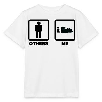 La vie d’un cheminot - T-shirt bio MINI CREATOR Stanley/Stella Enfant - blanc - Devant - Maike (125cm)