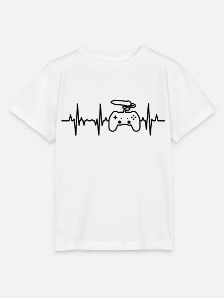 Spielentwickler EKG - Stanley/Stella Kinder T-Shirt MINI CREATOR - Weiß