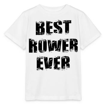 Rameur - T-shirt bio MINI CREATOR Stanley/Stella Enfant - blanc - Devant - Maike (125cm)
