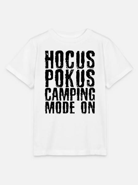 Campingplatz Ferien Wanderer Camping Statement - Stanley/Stella Kinder T-Shirt MINI CREATOR - Weiß