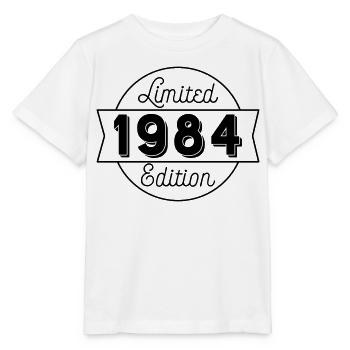 Geburtsjahr 1984 - Stanley/Stella Kinder T-Shirt MINI CREATOR  - Weiß - Vorne - Maike (125cm)