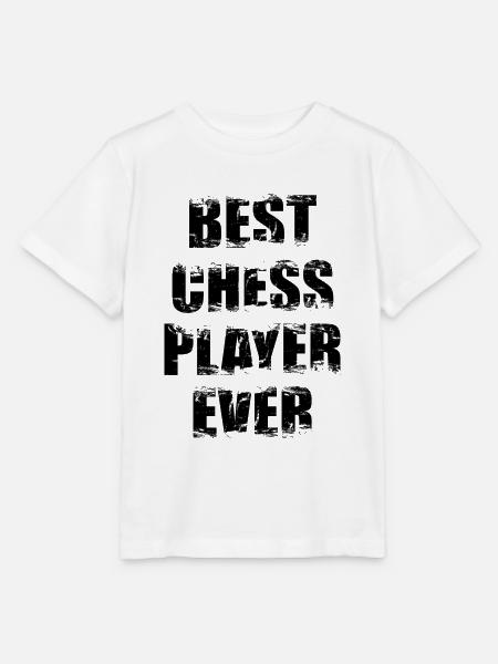 Lustiger Schachspieler - Stanley/Stella Kinder T-Shirt MINI CREATOR  - Weiß