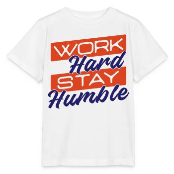 Arbeitskollege Statement Job Erfolg Karriere - Stanley/Stella Kinder T-Shirt MINI CREATOR  - Weiß - Vorne - Maike (125cm)