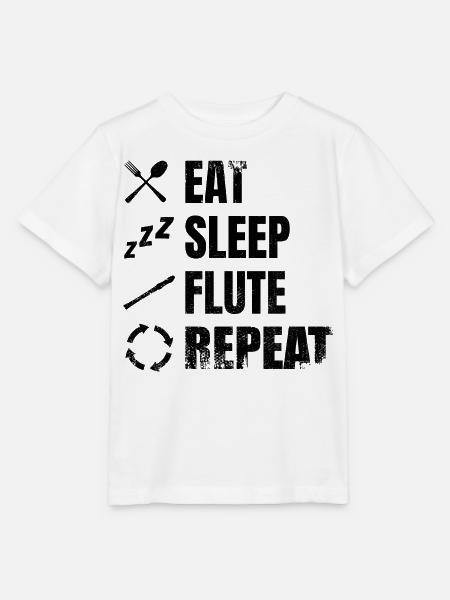 Flötenspruch - Stanley/Stella Kinder T-Shirt MINI CREATOR - Weiß