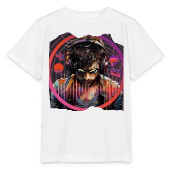 Pop Art Musical - Stanley/Stella MINI CREATOR Kids’ T-Shirt - white - Front - Maike (125cm)