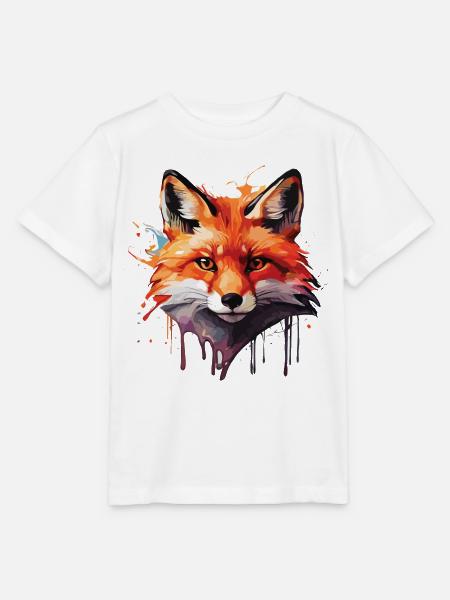 Niedlicher Fuchs - Stanley/Stella Kinder T-Shirt MINI CREATOR - Weiß