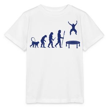 Développement du trampoline - T-shirt bio MINI CREATOR Stanley/Stella Enfant - blanc - Devant - Maike (125cm)