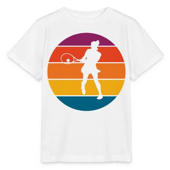 Tennis - T-shirt bio MINI CREATOR Stanley/Stella Enfant - blanc - Devant - Maike (125cm)