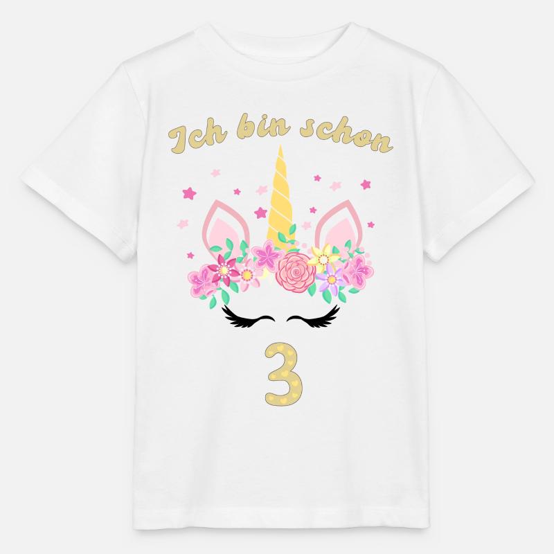 Ich Bin Schon 3 - Stanley/Stella Kinder T-Shirt MINI CREATOR  - Weiß