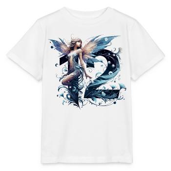 12 Year Old Fairy Elf Birthday Gift - Stanley/Stella MINI CREATOR Kids’ T-Shirt - white - Front - Maike (125cm)