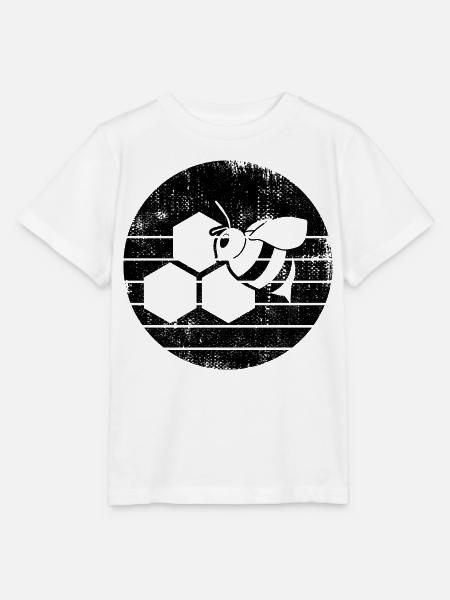 Honigbiene - Stanley/Stella Kinder T-Shirt MINI CREATOR  - Weiß
