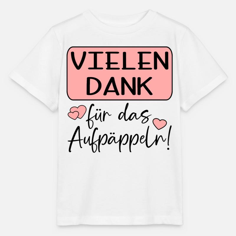 GUTE BESSERUNG - AUFPÄPPELN - Stanley/Stella Kinder T-Shirt MINI CREATOR  - Weiß