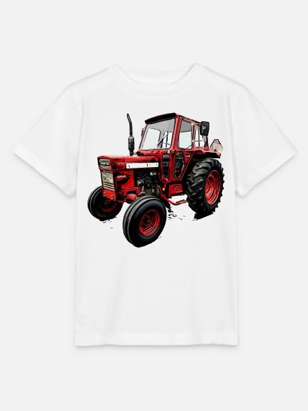 Traktor BM T 500 - Stanley/Stella Kinder T-Shirt MINI CREATOR - Weiß