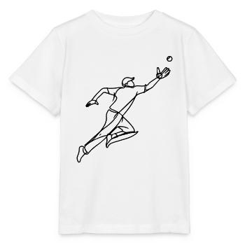 Cricket Keeper - Stanley/Stella MINI CREATOR Kids’ T-Shirt - white - Front - Maike (125cm)