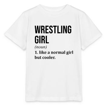 Wrestling - Stanley/Stella MINI CREATOR Kids’ T-Shirt - white - Front - Maike (125cm)
