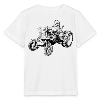 Farmall Cub - Stanley/Stella Kinder T-Shirt MINI CREATOR  - Weiß - Vorne - Maike (125cm)