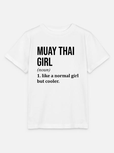 Muay Thai Muay Thai Muay Thai - Stanley/Stella Kinder T-Shirt MINI CREATOR - Weiß