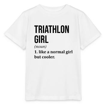 triathlon - T-shirt bio MINI CREATOR Stanley/Stella Enfant - blanc - Devant - Maike (125cm)