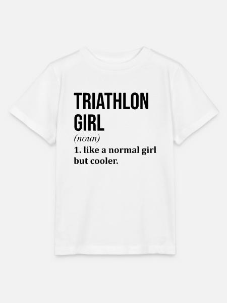 Triathlon-Triathlon-Triathlon - Stanley/Stella Kinder T-Shirt MINI CREATOR - Weiß