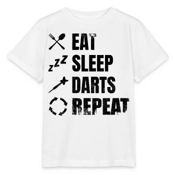 Dart Daily Schedule - Stanley/Stella MINI CREATOR Kids’ T-Shirt - white - Front - Maike (125cm)