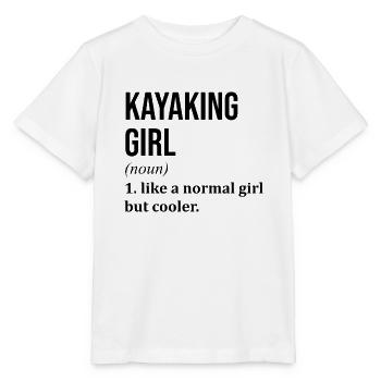 Kayak Kayak Kayak - Stanley/Stella MINI CREATOR Kids’ T-Shirt - white - Front - Maike (125cm)