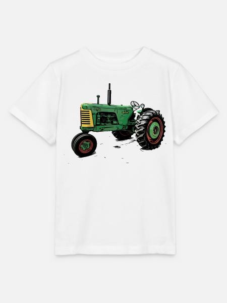 Oliver 88 Traktor - Stanley/Stella Kinder T-Shirt MINI CREATOR - Weiß