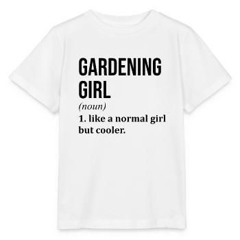 Jardinage Jardinage Jardinage - T-shirt bio MINI CREATOR Stanley/Stella Enfant - blanc - Devant - Maike (125cm)