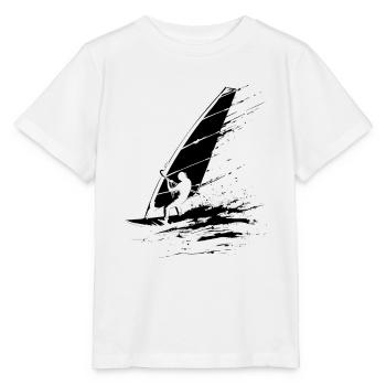 Véliplanchistes - T-shirt bio MINI CREATOR Stanley/Stella Enfant - blanc - Devant - Maike (125cm)