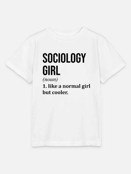 Sociology Sociology Sociology - Stanley/Stella MINI CREATOR Kids’ T-Shirt - white