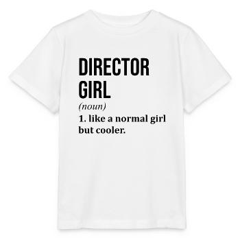 Directeur Directeur Directeur - T-shirt bio MINI CREATOR Stanley/Stella Enfant - blanc - Devant - Maike (125cm)